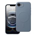Kryt Case iPhone 16E Silicone Mag Cover s MagSafe Light Blue