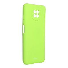 Kryt Roar Colorful Jelly Case - Xiaomi Redmi Note 9 5G žltý limetkový Kryt Roar Colorful Jelly Case - Xiaomi Redmi Note 9 5G žltý limetkový