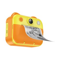 Selfie tyč Hoco Children Camera With Printer And Selfie Function Dv204 Yellow