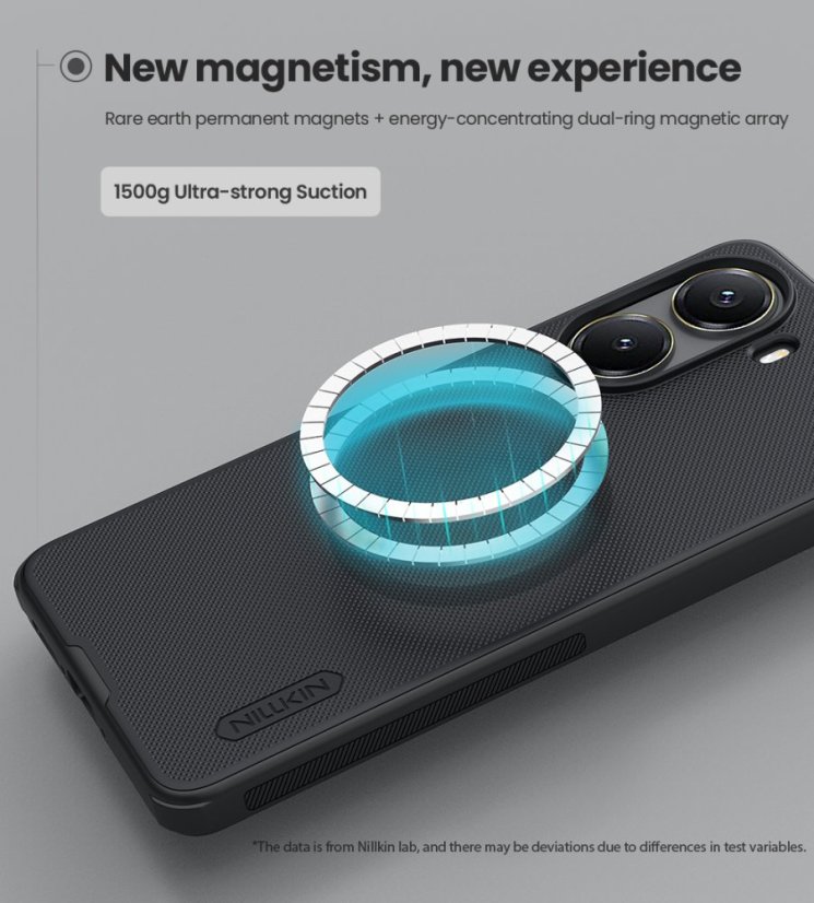 Nillkin Super Frosted PRO Magnetic zadný kryt pre Poco X7 Pro 5G Black