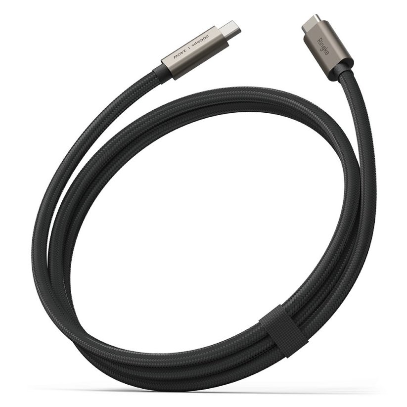 Kábel Ringke Usb 3.2 Gen 2X2 Type-C Cable PD240W 200cm Black