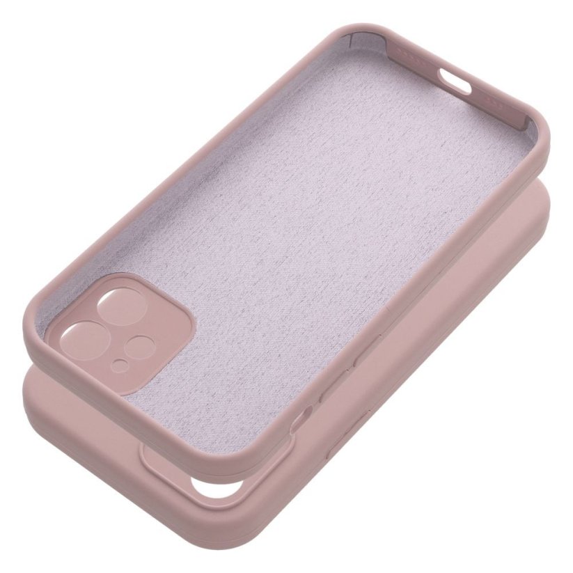 Kryt Case Silicone 2mm iPhone 12 Sand Pink