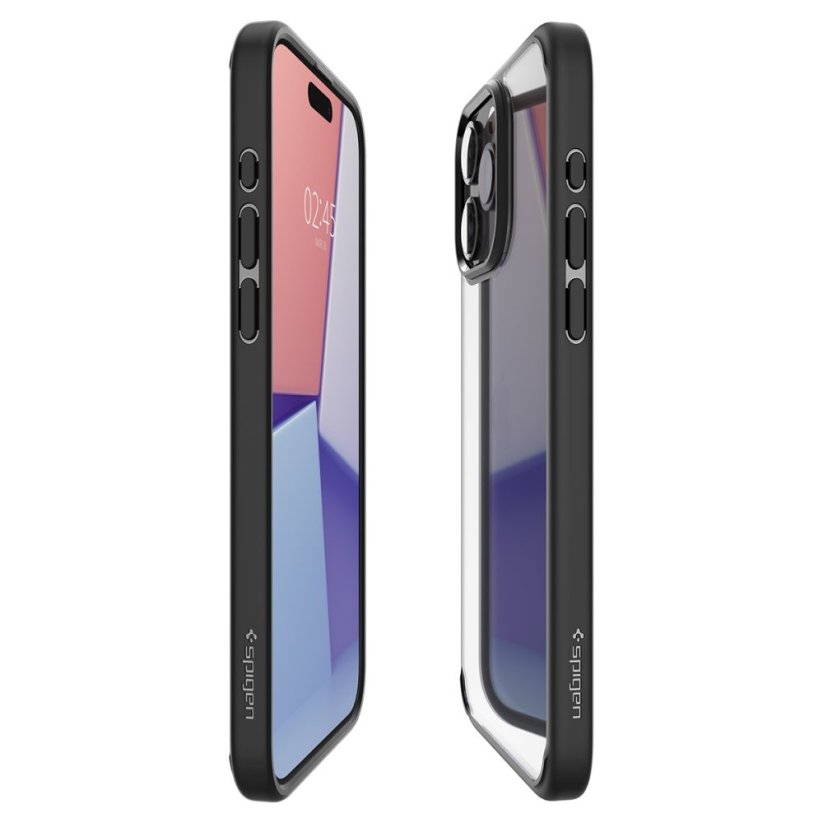 Kryt Spigen Ultra Hybrid iPhone 15 Pro Matte Black