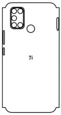 engaroGuard Hydrogel - zadní ochranná fólie - Realme 7i