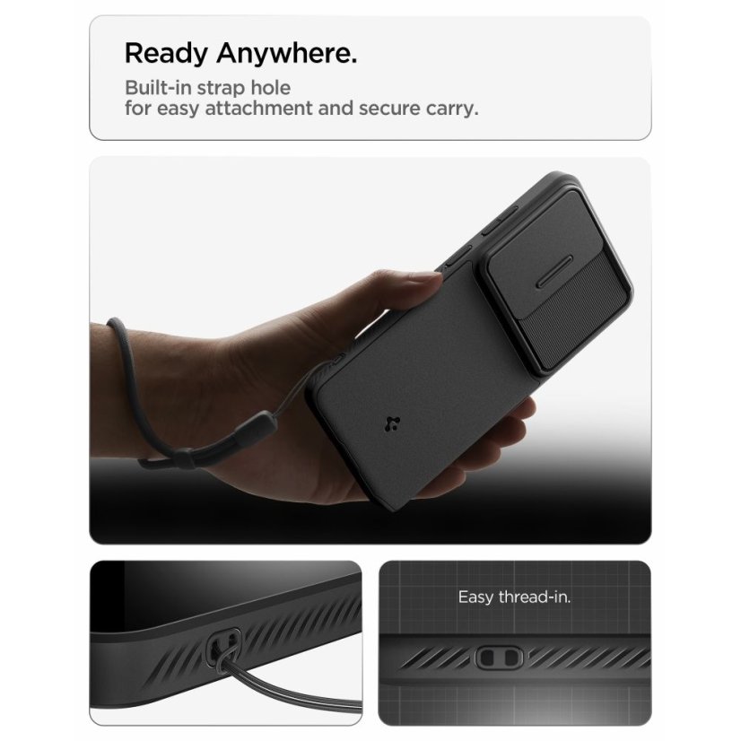 Tok Spigen Optik Armor Samsung Galaxy S26 Ultra Black