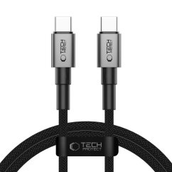 Kábel Tech-Protect Ultraboost Dna Type-C Cable PD60W/3A 100cm Iron Grey