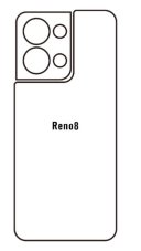 Hydrogel - zadná ochranná fólia - OPPO Reno8