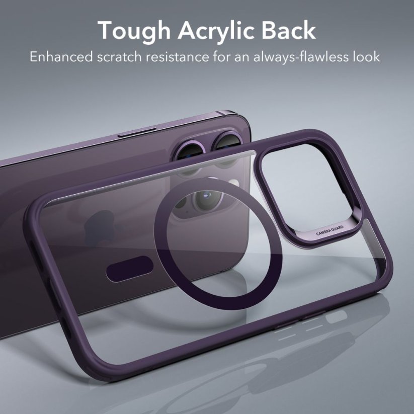 Kryt ESR Ch Halolock Magsafe iPhone 14 Pro Clear/Purple