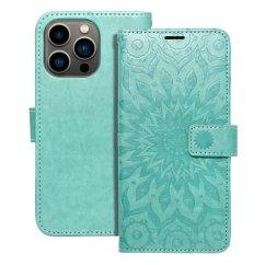 Kryt Mezzo Book Case iPhone 13 Pro Mandala Green