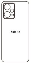 Hydrogel - zadná ochranná fólia - Xiaomi Redmi Note 12 5G