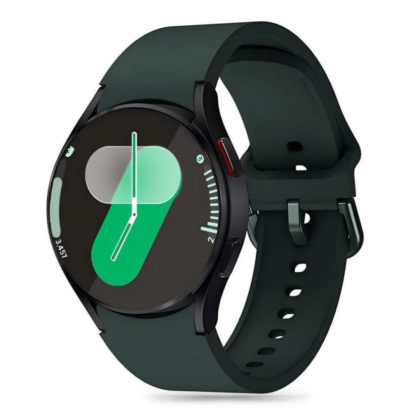 Remienok Tech-Protect Silicone Samsung Galaxy Watch 4 / 5 / 5 Pro / 6 / 7 / FE Olive Green