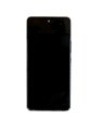 Kijelző kerettel Samsung A536B Samsung Galaxy A53 5G Awesome Black (Service Pack - eredeti pótalkatrész)