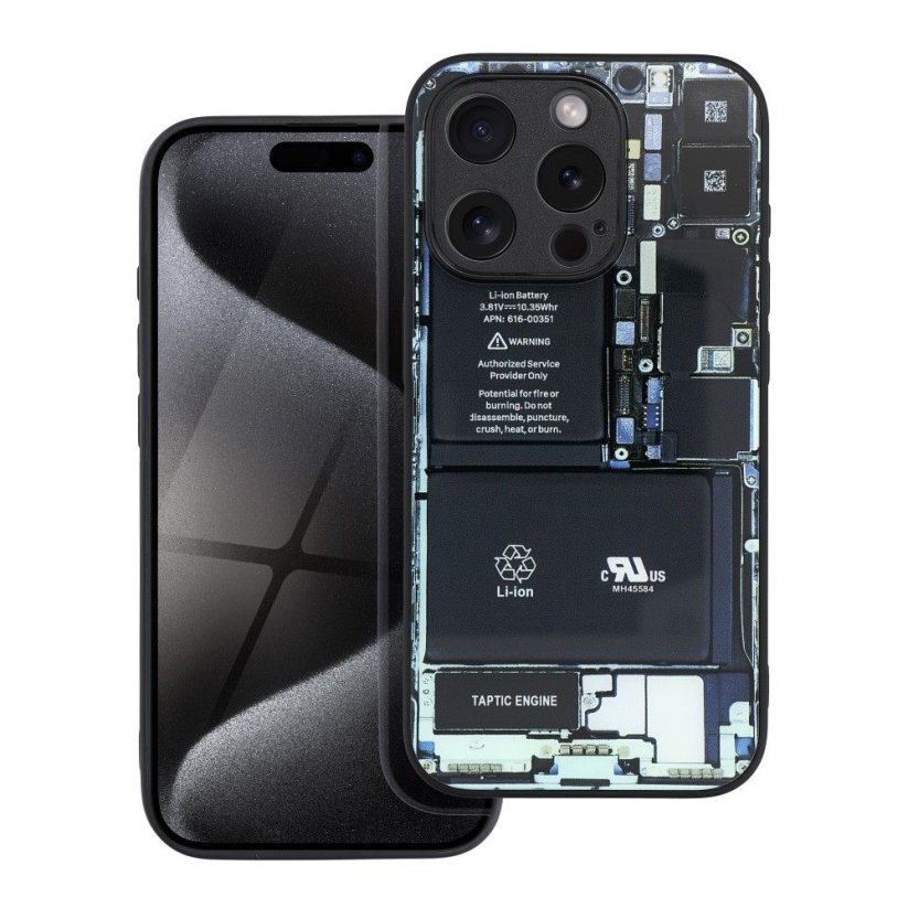 Kryt Ochranné sklo Tech Case iPhone 12 Design 1