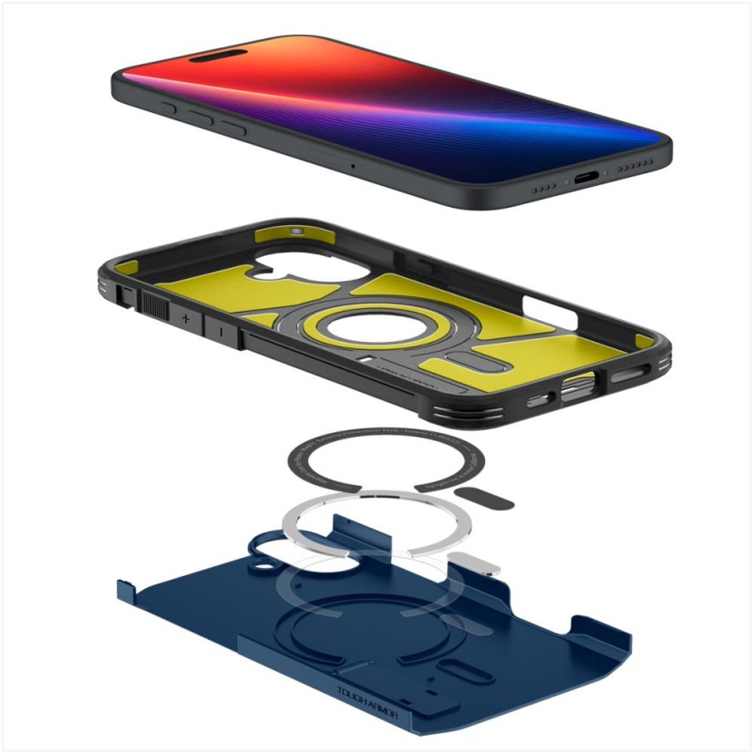 Kryt Spigen Tough Armor Mag Magsafe iPhone 16 Navy Blue