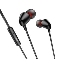 Slúchadlá Hoco Wire Earphones Jack 3,5 mm With Microphone M107 Black Slúchadlá Hoco Wire Earphones Jack 3,5 mm With Microphone M107 Black