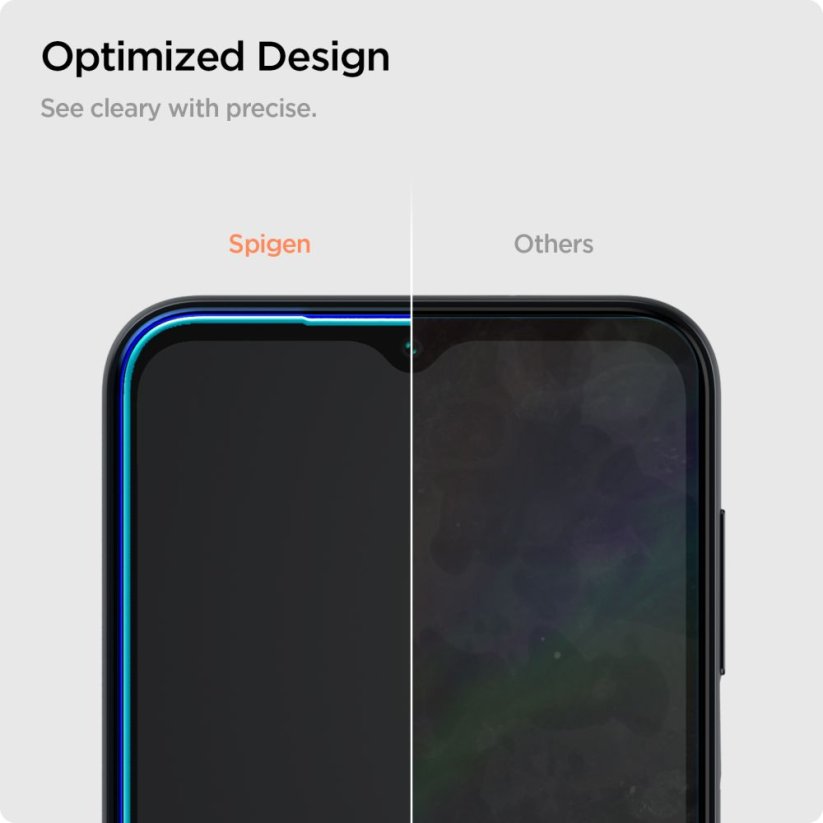 Ochranné tvrdené sklo Spigen Glas.Tr Slim 2-Pack Samsung Galaxy A15 4G / 5G / A25 5G / M15 5G Clear