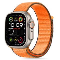 Remienok Tech-Protect Nylon Apple Watch 6 / 7 / 8 / 9 / 10 / SE (40 / 41 / 42 mm) Kumquat Remienok Tech-Protect Nylon Apple Watch 6 / 7 / 8 / 9 / 10 / SE (40 / 41 / 42 mm) Kumquat