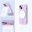 Kryt Silicone Mag Cover Case s MagSafe iPhone 14 Plus Purple