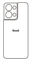 Hydrogel - zadná ochranná fólia - OPPO Reno8 Hydrogel - zadná ochranná fólia - OPPO Reno8