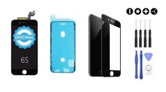 MULTIPACK - ORIGINAL Čierny LCD displej iPhone 6S + LCD adhesive (lepka pod displej) + 3D ochranné sklo + sada náradia MULTIPACK - ORIGINAL Čierny LCD displej iPhone 6S + LCD adhesive (lepka pod displej) + 3D ochranné sklo + sada náradia