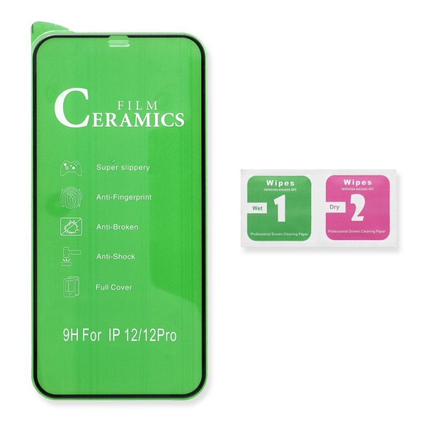 Ochranné tvrdené sklo 5D Full Glue Ceramic Glass - Xiaomi Redmi 14C Black