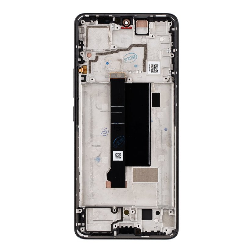 Displej s rámom pre Poco X6 5G Black