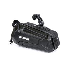 Držiak na bicykel Wildman Traveling Bag Under Bike Saddle With Zipper 1,2L Xt7 Black Držiak na bicykel Wildman Traveling Bag Under Bike Saddle With Zipper 1,2L Xt7 Black