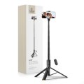 Selfie tyč Tech-Protect L08S Bluetooth Selfie Stick Tripod Black