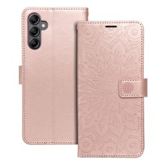 Kryt Mezzo Book Case Samsung Galaxy A14 4G / A14 5G Mandala Rose Gold Kryt Mezzo Book Case Samsung Galaxy A14 4G / A14 5G Mandala Rose Gold