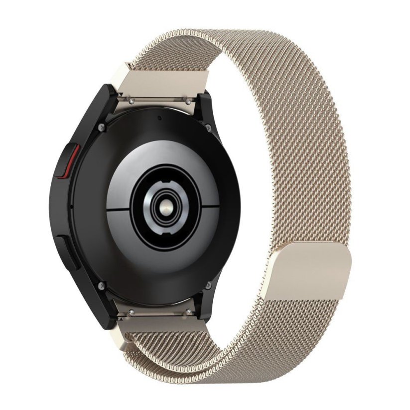 Remienok Tech-Protect Milaneseband Samsung Galaxy Watch 4 / 5 / 5 Pro / 6 / 7 / FE Starlight