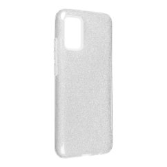 Forcell SHINING Case  Samsung Galaxy A02S strieborný