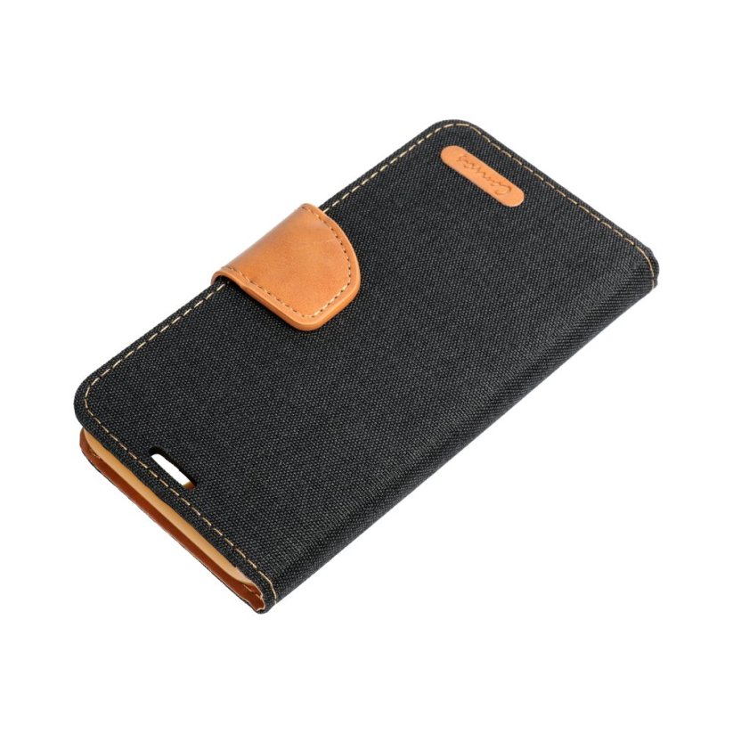 Kryt Canvas Book Case Samsung Galaxy A34 5G Black