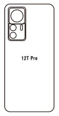 Hydrogel - zadná ochranná fólia - Xiaomi 12T Pro