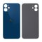 Apple iPhone 12 mini - Sklo zadného housingu so zväčšeným otvorom na kameru (Blue)