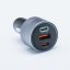 Nabíjačka auta Car Charger Forcell F-Energy Alu 2 X USB C + USB A Qc4.0 Pd Sfc2.0 4,5A 65W Gray
