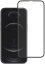 5D Hybrid ochranné sklo iPhone 12 mini s vystúpenými okrajmi - čierne