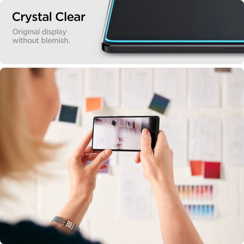 2ks v balení, set ochranných skiel Spigen Glas.Tr Slim 2-Pack Xiaomi Redmi Note 13 5G Clear