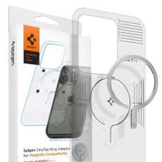 Spigen Onetap Ring Magnetic Magsafe Deska Silver