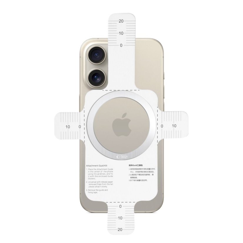 Tech-Protect mmp-110 2in1 Magnetic Magsafe Ring Silver és Silver