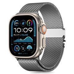 Remienok Tech-Protect Milano Apple Watch 6 / 7 / 8 / 9 / 10 / SE / Ultra 1 / 2 (44 / 45 / 46 / 49 mm) Silver Remienok Tech-Protect Milano Apple Watch 6 / 7 / 8 / 9 / 10 / SE / Ultra 1 / 2 (44 / 45 / 46 / 49 mm) Silver