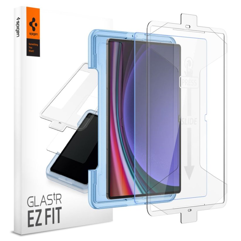 Ochranné tvrdené sklo Spigen Glas.Tr ”Ez Fit” Samsung Galaxy Tab S8 Ultra / S9 Ultra 14.6 Clear