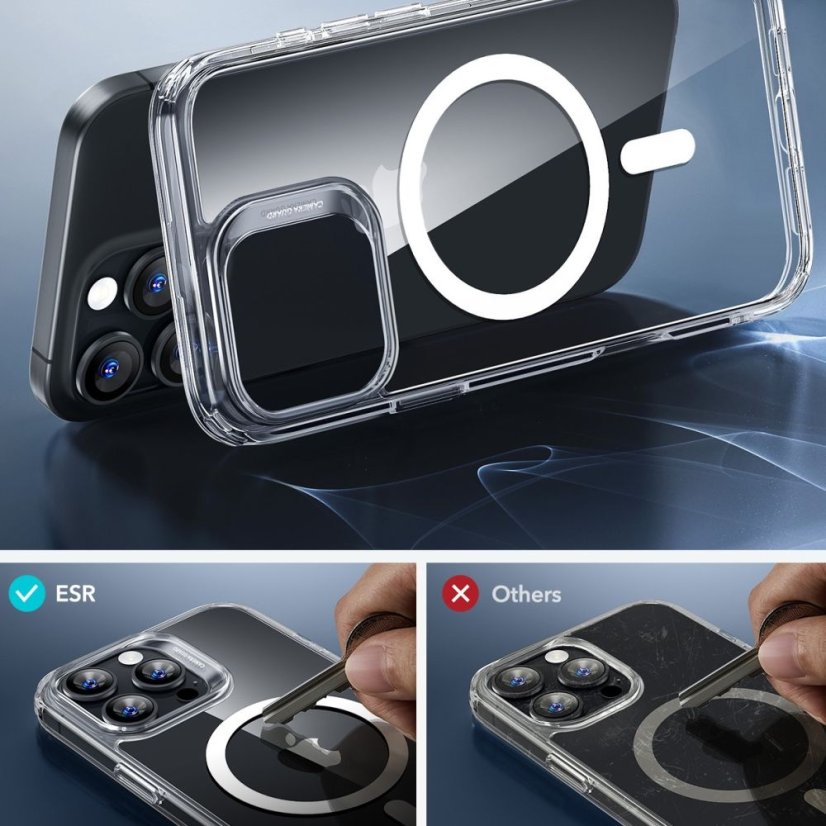 Ochranné sklo ESR Classic Hybrid Halolock Magsafe & Tempered Glass iPhone 16 Pro Clear