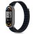 Remienok Tech-Protect Nylon Stripe Xiaomi Smart Band 8 / 9 / 10 / Nfc Black/Orange