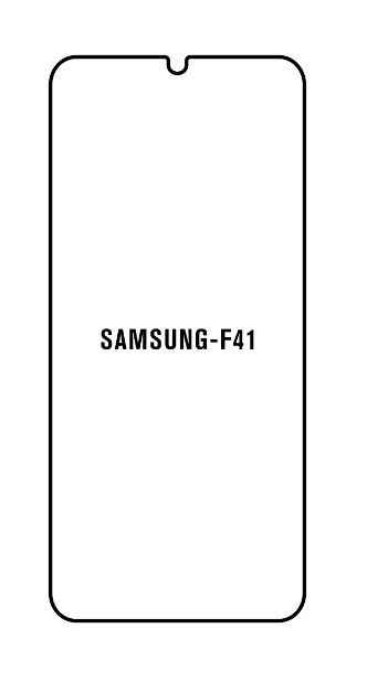 Hydrogel - ochranná fólia - Samsung Galaxy F41