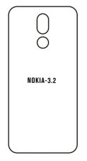 Hydrogel - zadná ochranná fólia - Nokia 3.2