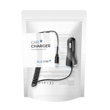 Nabíjačka auta Blue Star Car Charger 2A With Cable Micro USB Black