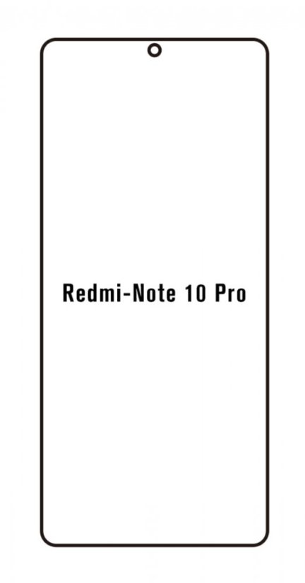 Hydrogel - ochranná fólia - Xiaomi Redmi Note 10 Pro