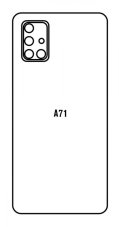 Hydrogel - zadná ochranná fólia - Samsung Galaxy A71 Hydrogel - zadná ochranná fólia - Samsung Galaxy A71