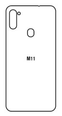 Hydrogel - zadná ochranná fólia - Samsung Galaxy M11