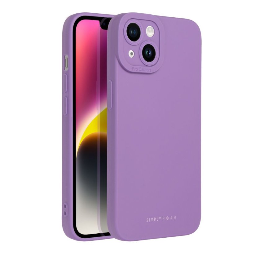 Kryt Roar Luna Case iPhone 14 Violet